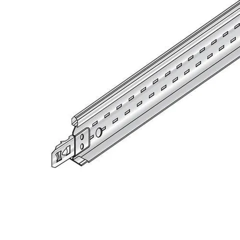 Prelude 60-Pack 47.06-in Galvanized Steel Ceiling Grid Cross Tee