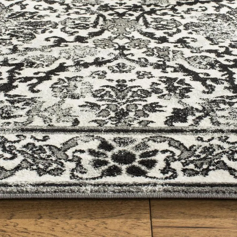 Safavieh Evoke Penny 2 x 11 Ivory/Gray Indoor Floral/Botanical Oriental Runner, photo 2 of 3