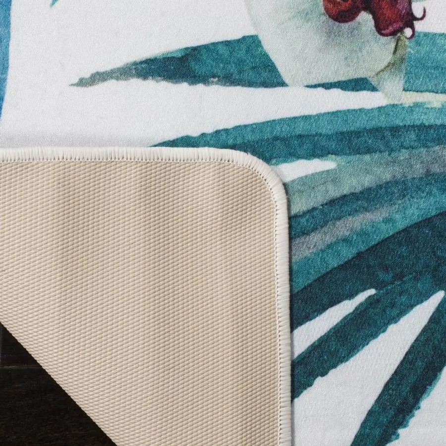 Safavieh Daytona 5 x 8 Ivory/Green Indoor Abstract Coastal Area Rug, photo 3 of 4