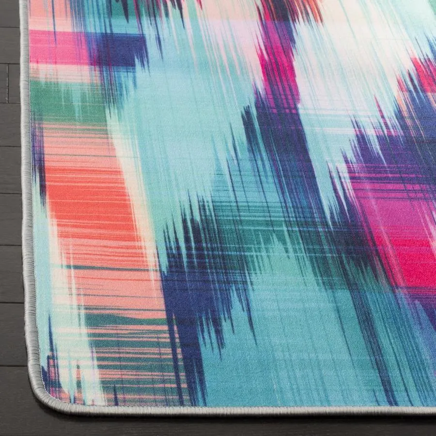 Safavieh Daytona 5 x 8 Turquoise/Fuchsia Indoor Abstract Area Rug, photo 2 of 4