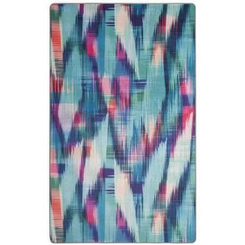 Safavieh Daytona 5 x 8 Turquoise/Fuchsia Indoor Abstract Area Rug, photo 4 of 4