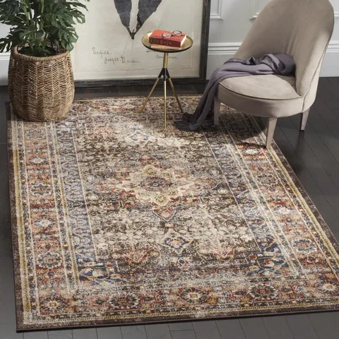Bijar Sinop 11 × 15 Brown/Rust Indoor Floral/Botanical Oriental Area Rug