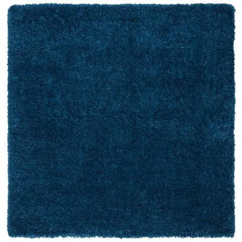 Safavieh Fontana Shag Clarisse 7 x 7 Blue Square Indoor Solid Area Rug, photo 6 of 6