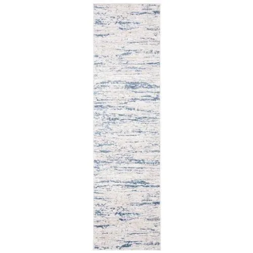 Safavieh Amelia Vento 2 x 6 Ivory/Blue Indoor Abstract Runner, photo 5 of 5