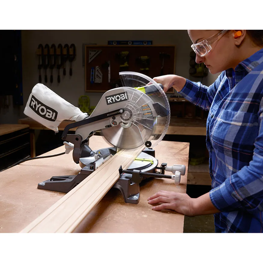 RYOBI 10 in. Compound Miter Saw with LED (TS1346), photo 5 of 7