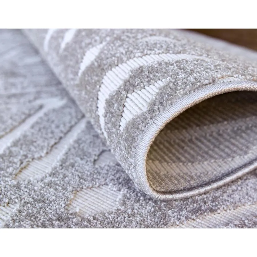 Unique Loom Ella Sabrina Soto Outdoor 2 x 6 Gray Indoor/Outdoor Geometric French Country Runner, photo 6 of 10