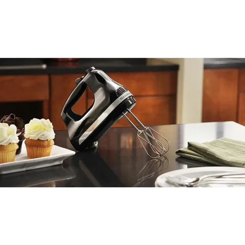 60.0-in Cord 5-Speed Black Hand Mixer