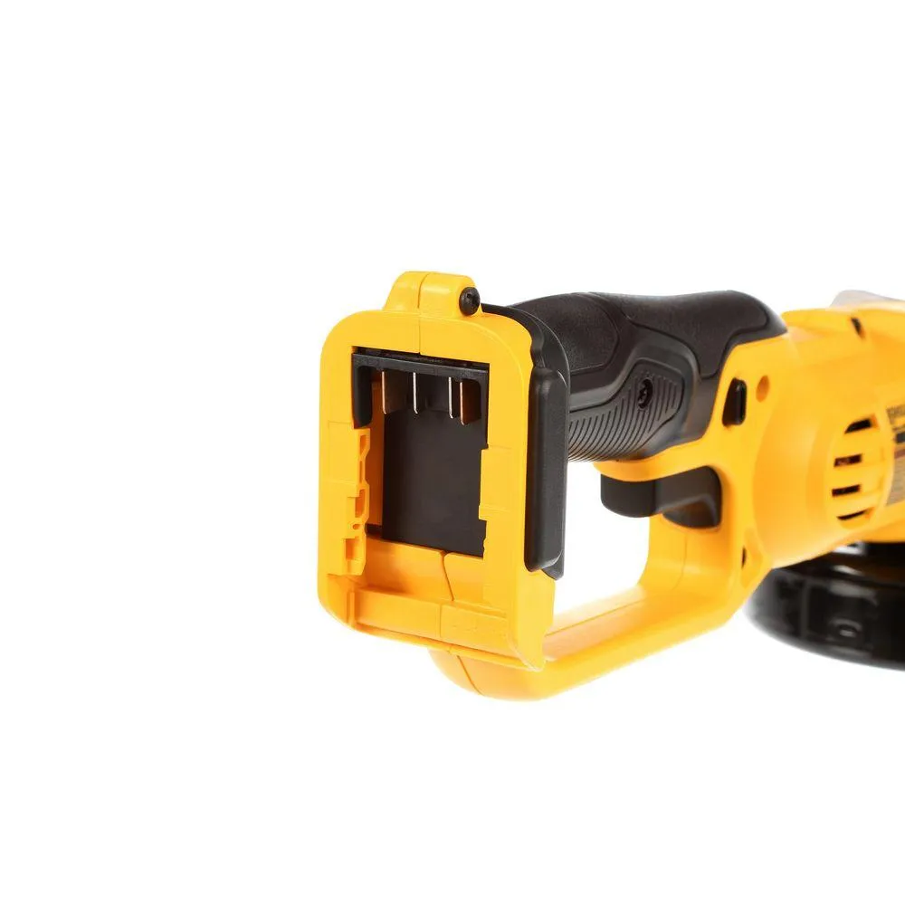 DEWALT 20-Volt MAX Cordless 4-1/2 in. to 5 in. Grinder (Tool-Only) with Bonus Metal and Stainless Cutting Wheel (25-Pack), photo 9 of 13