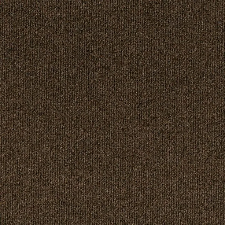 Foss Peel and Stick Ribbed Gunmetal 18 in. x 18 in. Residential Carpet Tile (16 Tiles/Case), photo 7 of 11