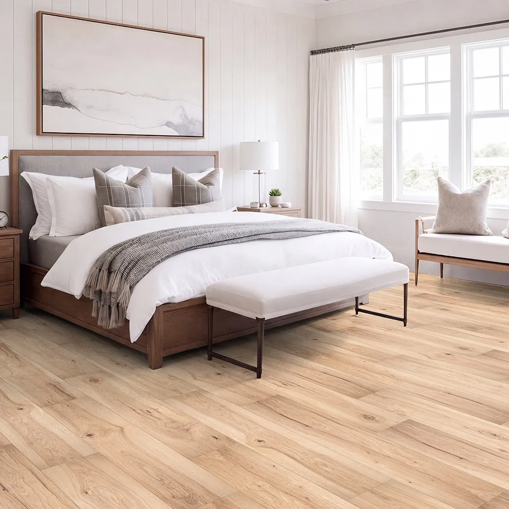 Pergo Pergo EverCraft XL 8-mm 9.45-in W x 47.24-in L Waterproof Interlocking Laminate Flooring, photo 26 of 40