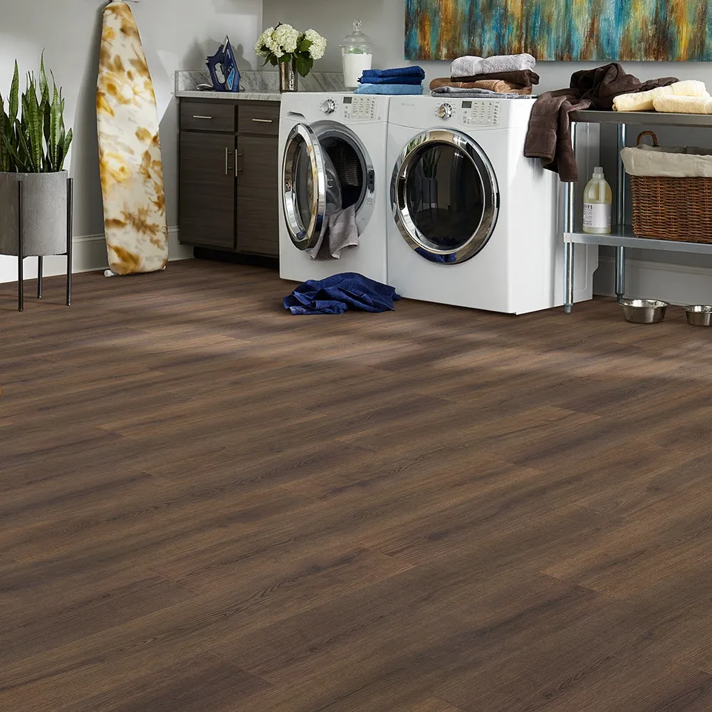 Pergo Pergo EverCraft XL 8-mm 9.45-in W x 47.24-in L Waterproof Interlocking Laminate Flooring, photo 22 of 40