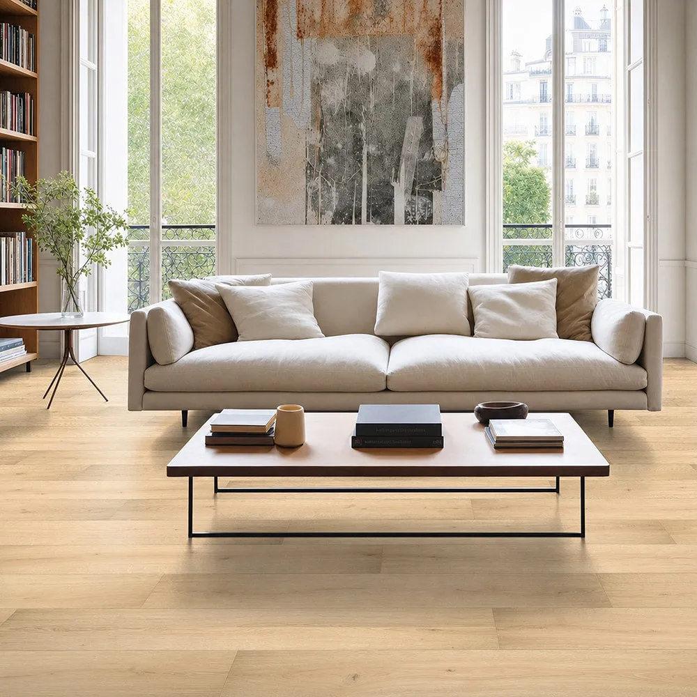 Pergo Pergo EverCraft XL 8-mm 9.45-in W x 47.24-in L Waterproof Interlocking Laminate Flooring, photo 38 of 40