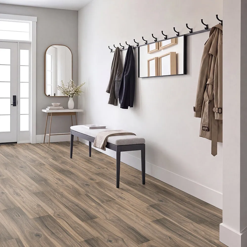 Pergo Pergo EverCraft XL 8-mm 9.45-in W x 47.24-in L Waterproof Interlocking Laminate Flooring, photo 30 of 40
