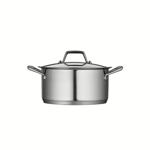 Gourmet Prima 6 qt. Stainless Steel Sauce Pot with Lid