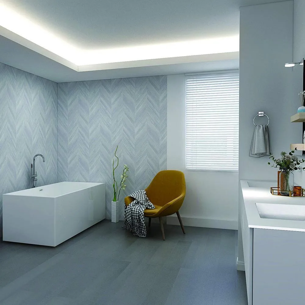 Talence 59 in. Acrylic Flatbottom Freestanding Bathtub in White, photo 5 of 11