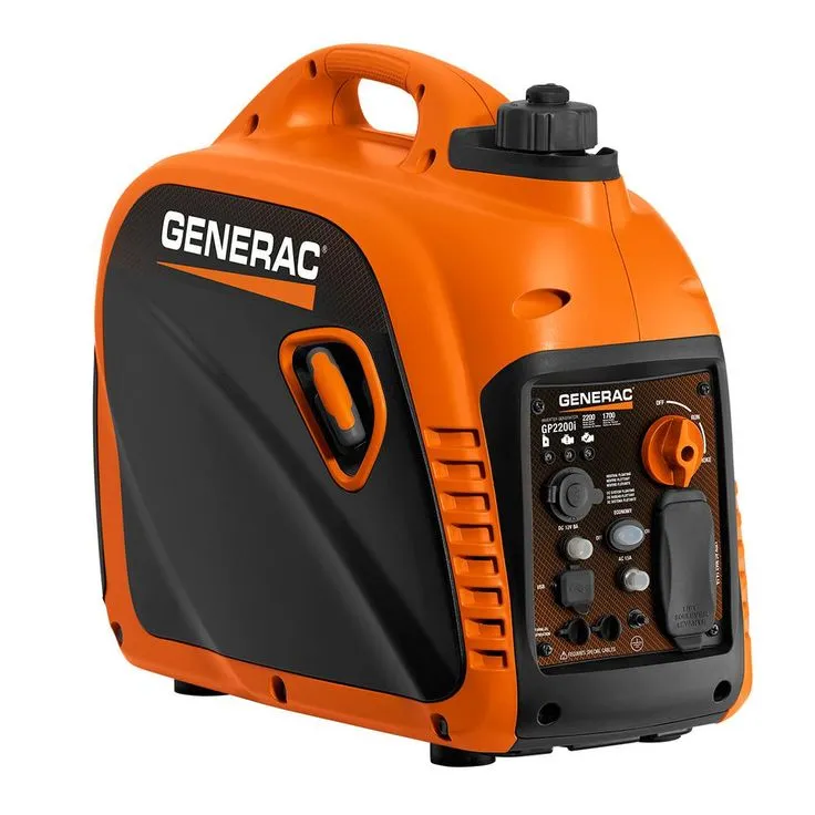 Generac GP2200i - 2200-Watt Gasoline Powered Recoil Started Residential Portable Inverter Generator, photo 2 of 7