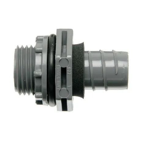 1/2 in. Straight Non-Metallic Liquid Tight 1-Piece PVC Fitting