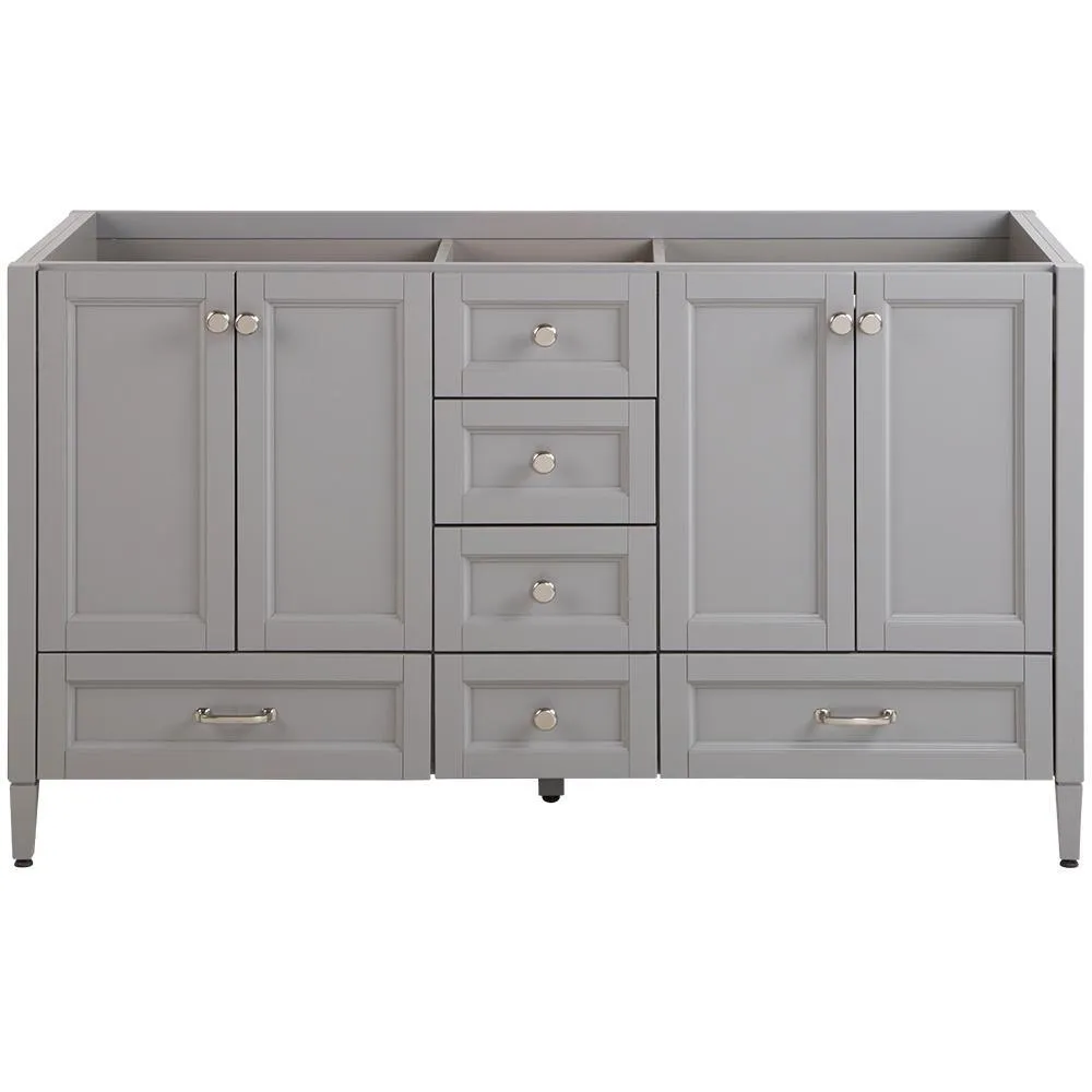 Claxby 48 in. W x 34 in H x 22 in. D Bath Vanity Cabinet Only in Cream, photo 16 of 34