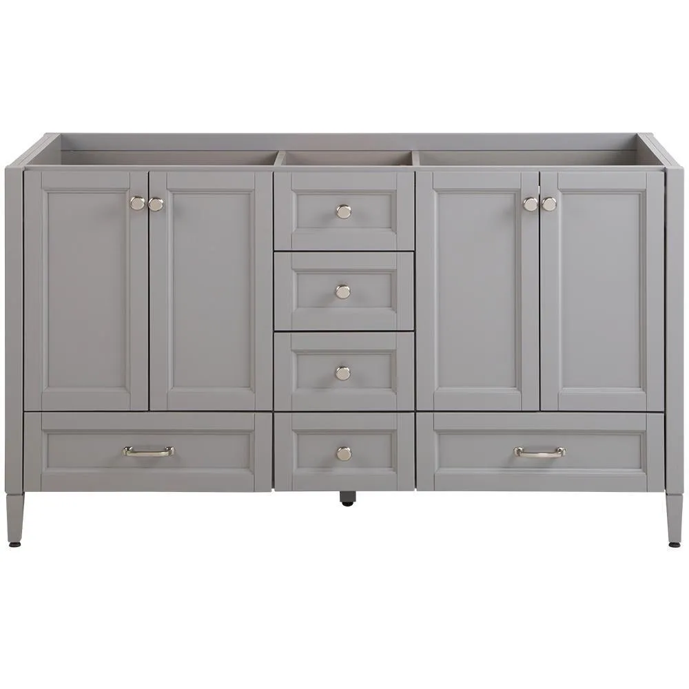 Claxby 48 in. W x 34 in H x 22 in. D Bath Vanity Cabinet Only in Chocolate, photo 15 of 33