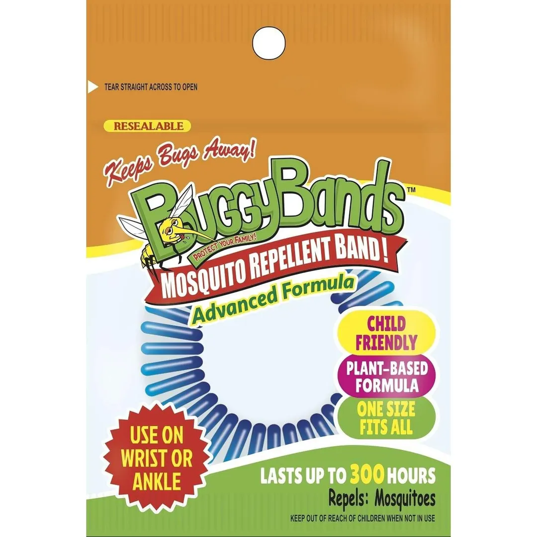 BuggyBands Insect Repellent Wristband Wrist Band For Mosquitoes/Other Flying Insects, photo 2 of 2
