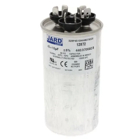 89M83 45/10MFD Round Run Capacitor (440V)