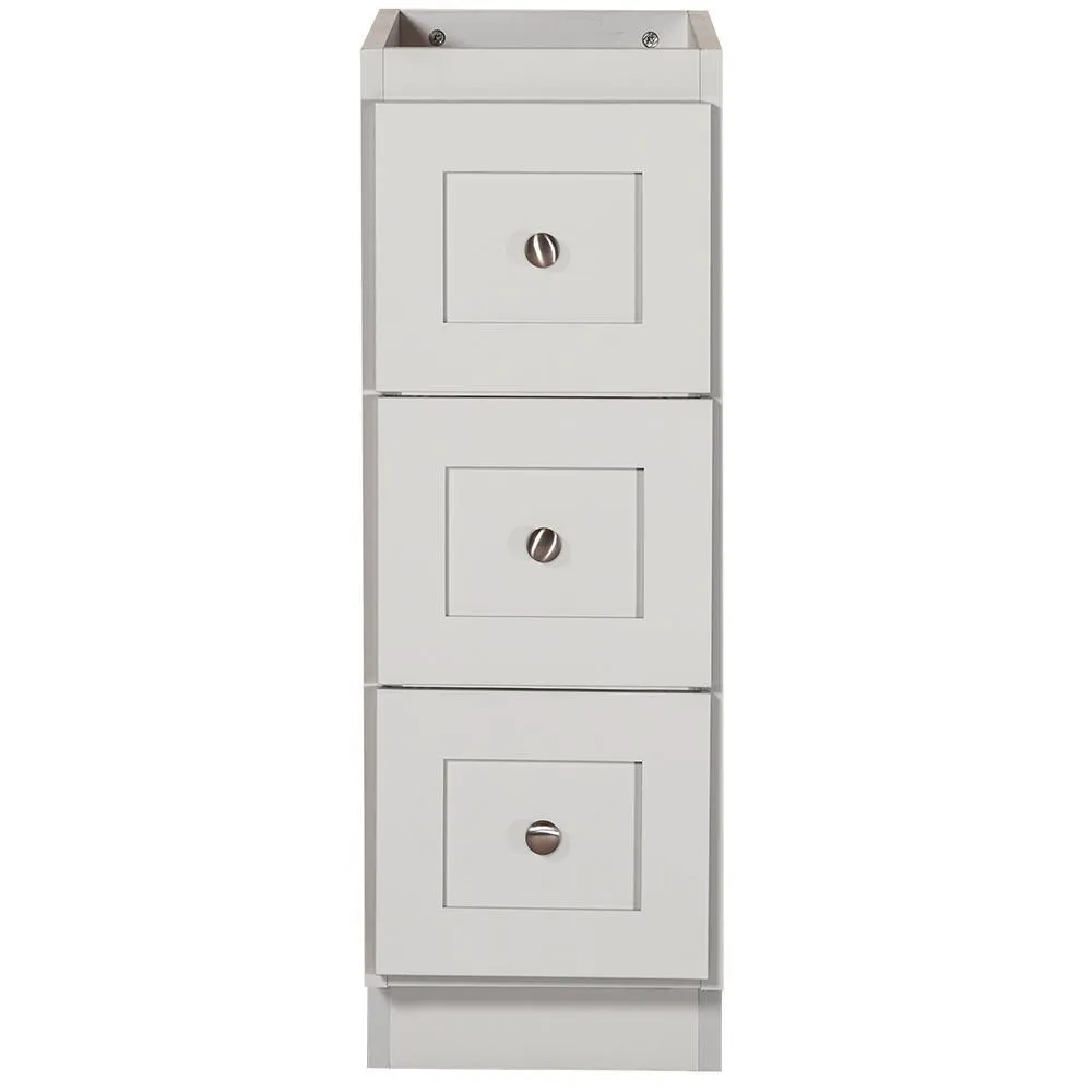 Shaker 42 in. W x 21 in. D x 34.5 in. H Vanity Cabinet Only in Natural Alder, photo 28 of 47