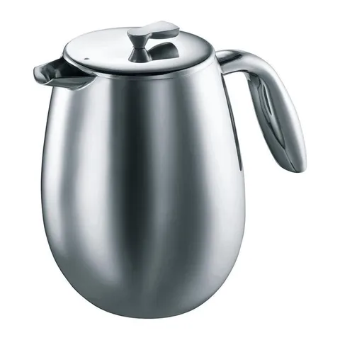 Columbia 12-Cup Stainless Steel French Press Coffee Maker