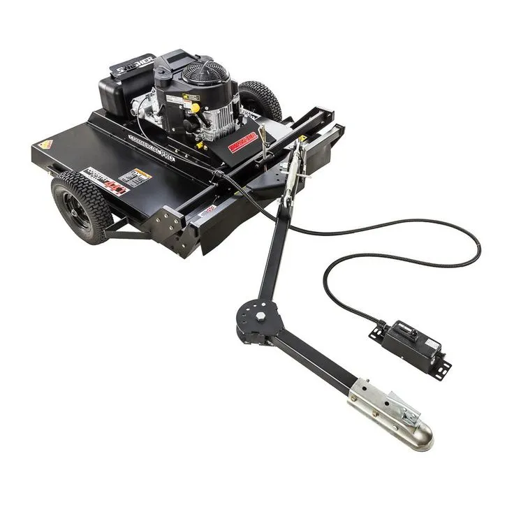 Swisher Commercial Pro 44 in. 14.5-HP 12-Volt Kawasaki Pull-Behind Rough Cut Lawn Mower Trail Cutter, photo 6 of 9