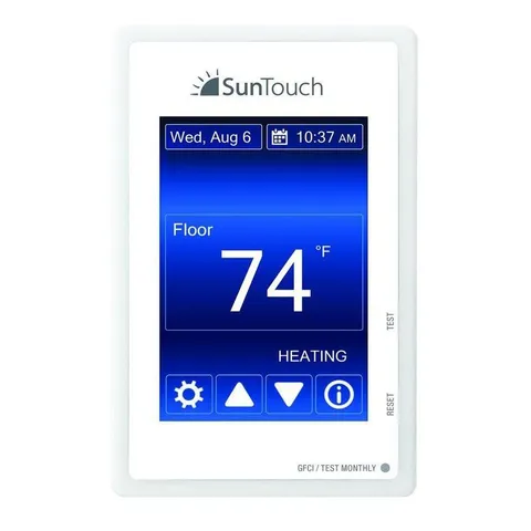 SunStat Command Programmable Radiant Floor Heating Thermostat