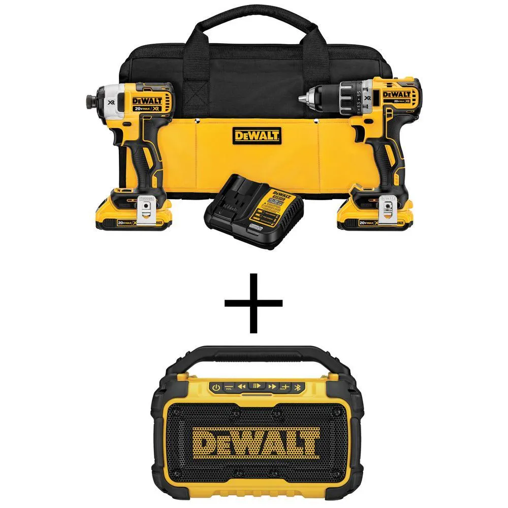 DEWALT 20-Volt Max Lithium-Ion Cordless Combo Kit (10-Tool) w/ (2) Batteries 2.0Ah, Charger & Tool Bag, photo 39 of 41