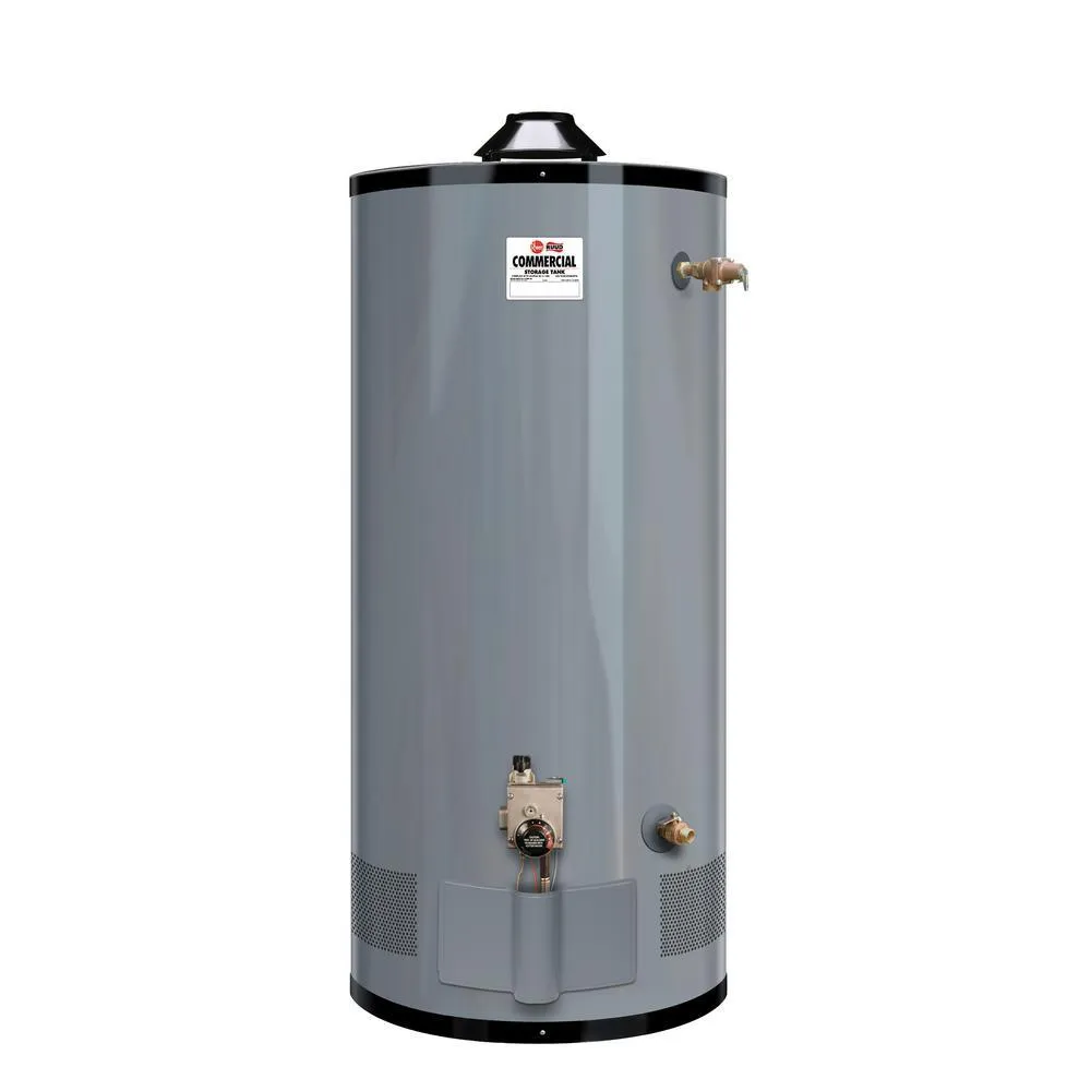 75 Gal. 75,000 BTU Commercial Medium Duty Ultra Low NOx (ULN) Natural Gas Tank Water Heater, photo 3 of 4