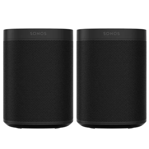 One Gen 2 Black Smart Speaker with Voice Control (2-Pack)