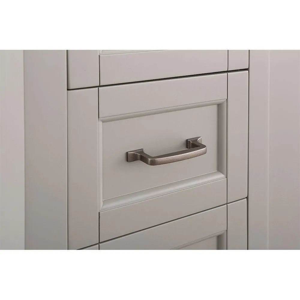 Ashburn 36 in. W x 21.75 in. D Vanity Cabinet in Grey, photo 11 of 25