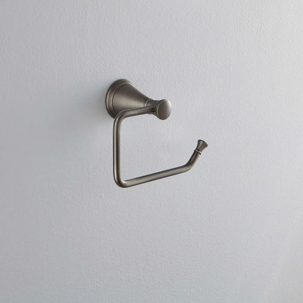 Pasadena Single Post Toilet Paper Holder in Slate, photo 2 of 8