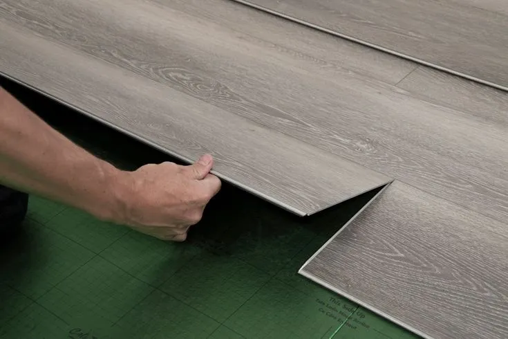CALI Long-Board Vinyl Pro 6-Piece 9-in x 70.87-in Oceanic Oak Luxury Vinyl Plank Flooring, photo 3 of 8