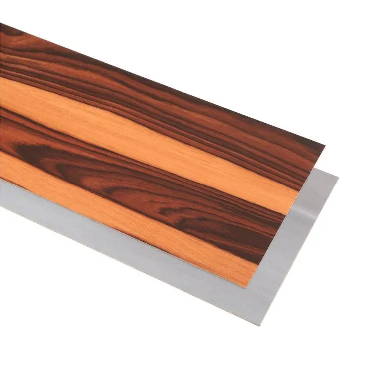 TrafficMaster African Wood Dark 6 in. W x 36 in. L Luxury Vinyl Plank Flooring (24 sq. ft. / case), photo 2 of 15