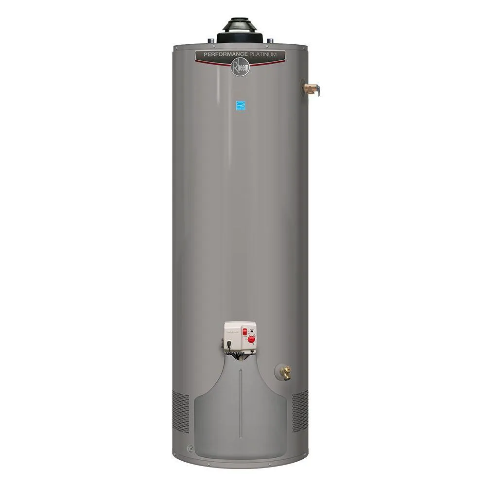 Performance Platinum 50 Gal. Tall 12-Year 38,000 BTU Ultra Low NOx (ULN) Natural Gas Power Damper Tank Water Heater, photo 4 of 7