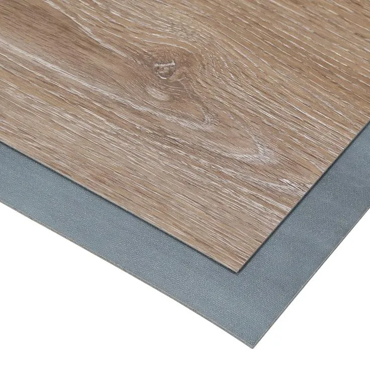 TrafficMaster Khaki Oak 6 in. W x 36 in. L Luxury Vinyl Plank Flooring (24 sq. ft. / case), photo 4 of 15
