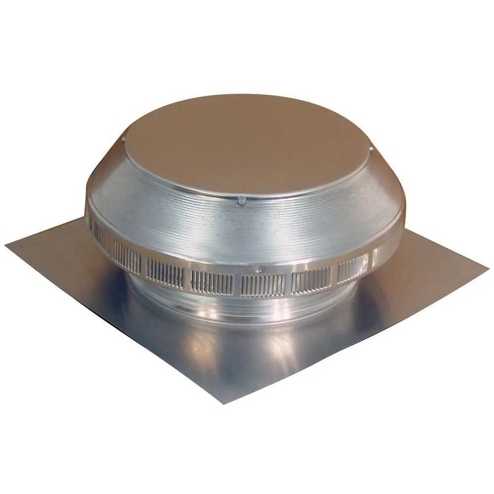 Active Ventilation 14 in. Dia Aluminum Roof Louver Exhaust Vent in Mill Finish, photo 12 of 12