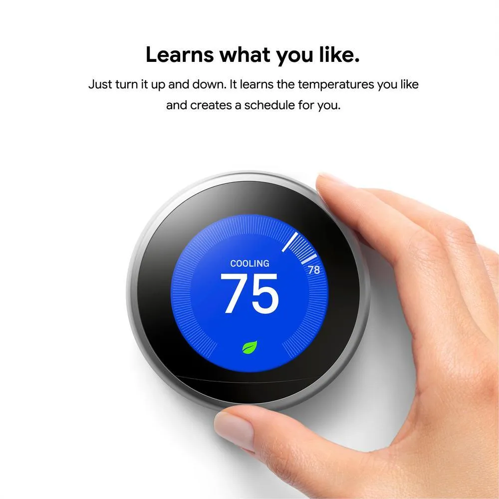 Nest Learning Thermostat 3rd Gen in Copper, photo 5 of 24