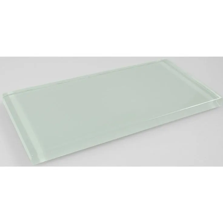 ABOLOS Metro Arctic Blue Subway 3 in. x 6 in. Glossy Glass Wall Tile (10 sq. ft. / case), photo 6 of 7