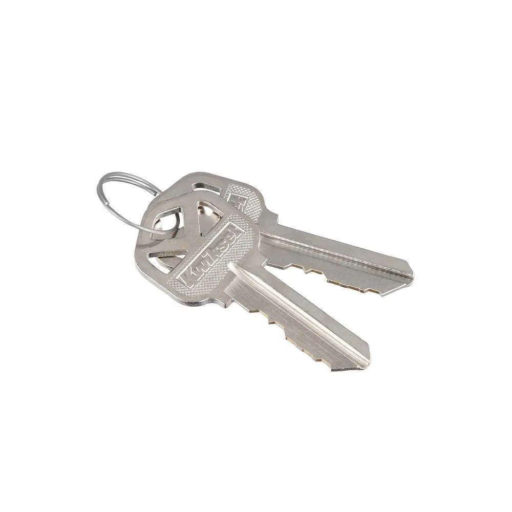 Tavaris Satin Nickel Single Cylinder Door Handleset with Vedani Door Lever Featuring SmartKey Security, photo 5 of 7