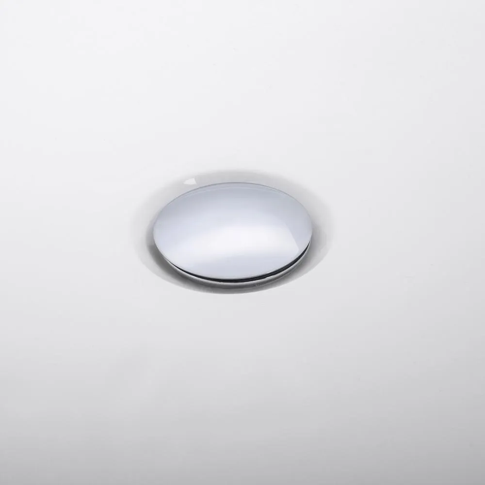 70.8 in. Acrylic Pop Up Drain Oval Double Ended Flatbottom Freestanding Bathtub in White, photo 7 of 9