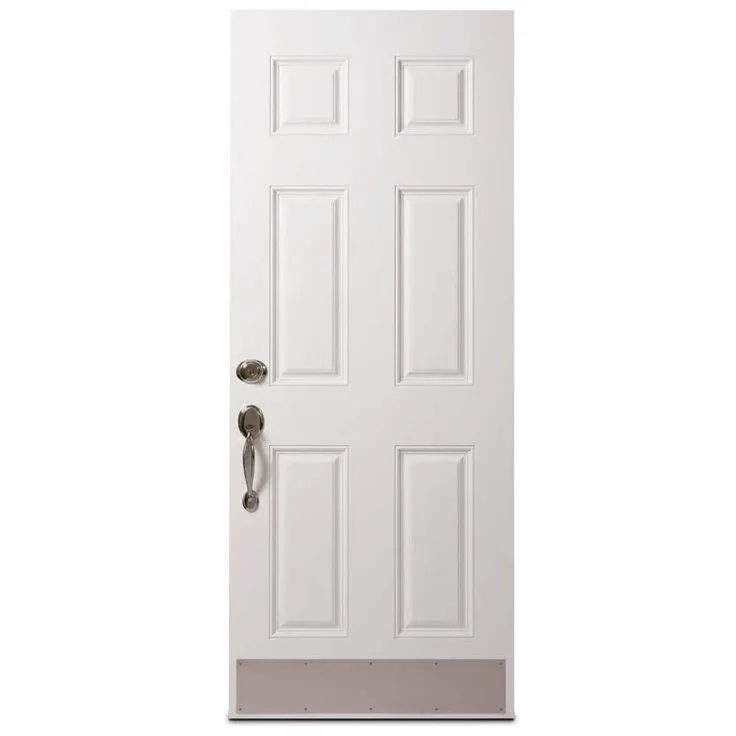 Everbilt 8 in. x 34 in. Satin Aluminum Kick Plate, photo 2 of 4