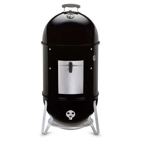 Weber 18 in. Smokey Mountain Charcoal/Wood Bullet Smoker Black