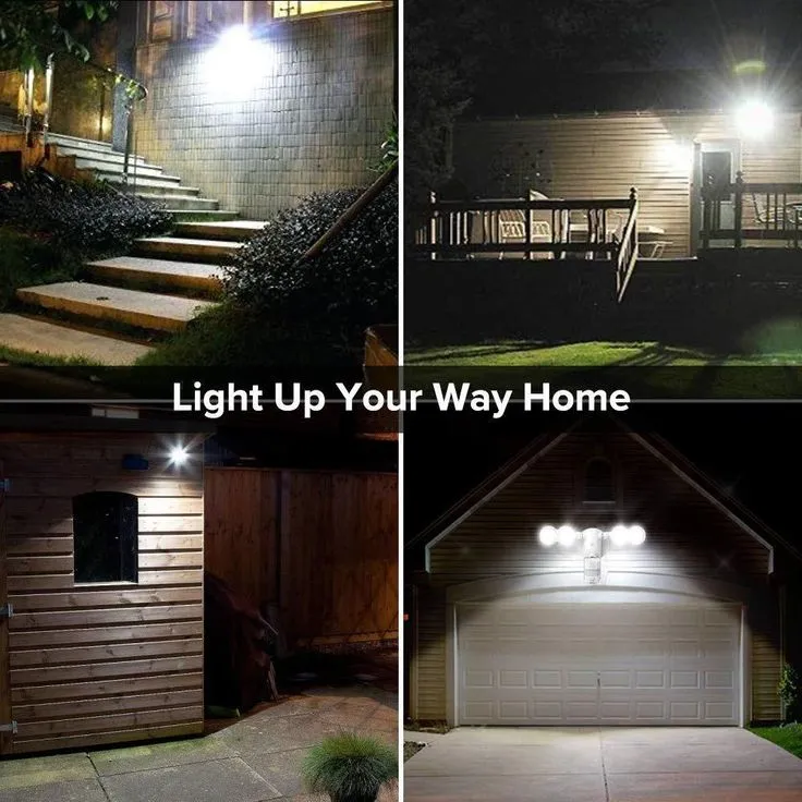 SANSI 30-Watt 4000 Lumens 180-Degree White Motion Sensor Outdoor Integrated LED 5000K Waterproof Dusk to Dawn Flood Light, photo 2 of 7