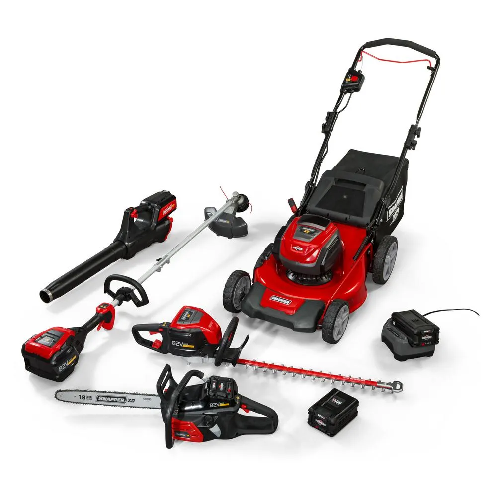 Snapper XD 82-Volt MAX 550 CFM Cordless Electric Leaf Blower Kit with (1) 2.0 Battery and (1) Rapid Charger, photo 7 of 8