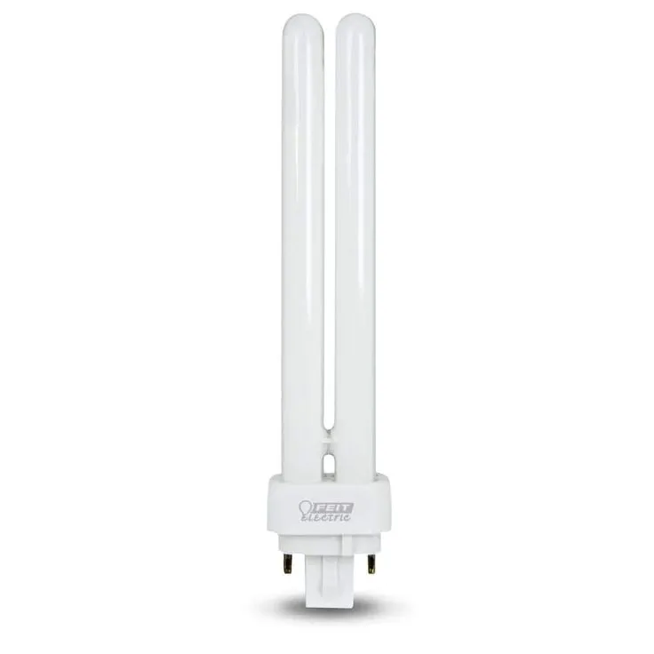 26W Equiv PL CFLNI Quad Tube 4-Pin Plug-in G24Q-3 Base Compact Fluorescent CFL Light Bulb, Bright White 3500K, photo 10 of 10