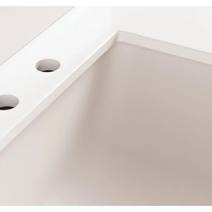 Diamond FreshFit Calhoun 48-in White Bathroom Vanity Cabinet, photo 3 of 12