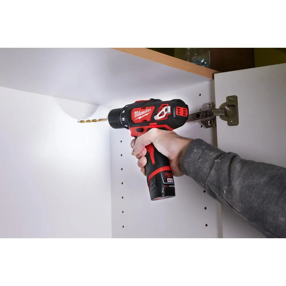 M12 12-Volt Lithium-Ion Cordless Combo Kit (5-Tool) with Two 1.5Ah Batteries, Charger & Tool Bag, photo 13 of 15